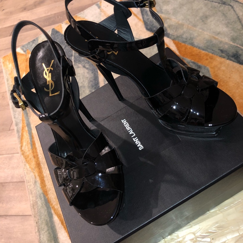 Saint Laurent Platform Sandals